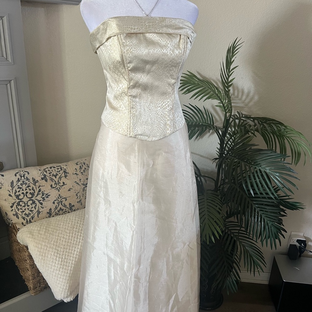 Vintage Zum Zum By NIKI LIVAS Corset & Skirt Set